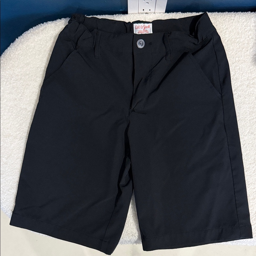 Cat & Jack Kids Black Shorts Athletic polyester quick dry material
